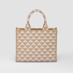 Symbole Small Embroidered Fabric Tote