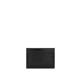 Cassandre Croc Embossed Cardholder