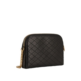 Gaby Quilted Chain Pouch Bag