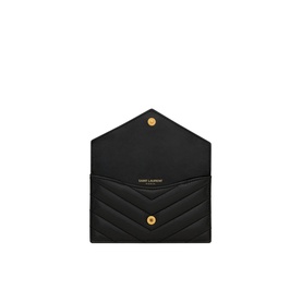 Cassandre Matelass&eacute; Fragments Flap Card Case
