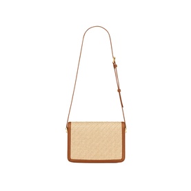 Solferino Medium Raffia Satchel