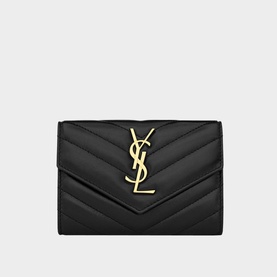Cassandre Small Quilted Envelope Wallet