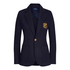 Double-Knit Jacquard Blazer