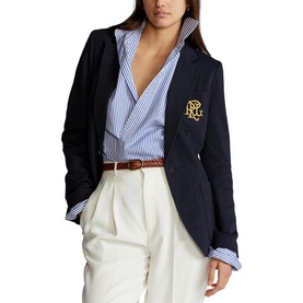 Double-Knit Jacquard Blazer