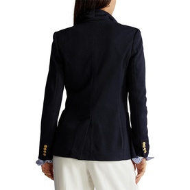Double-Knit Jacquard Blazer