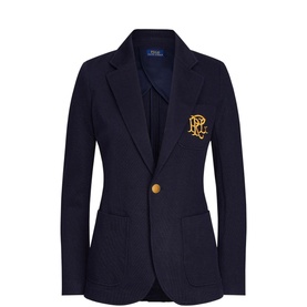 Double-Knit Jacquard Blazer
