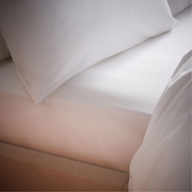 200 Thread Count Cooling Tencel Fitted Sheet White