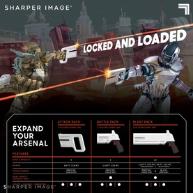 Two-Player Laser Tag Attack Pack