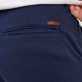 Marco Bowie Low-Rise Slim Fit Chinos