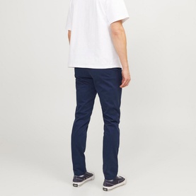 Marco Bowie Low-Rise Slim Fit Chinos