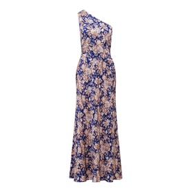 Cooper Asymmetrical Satin Dress