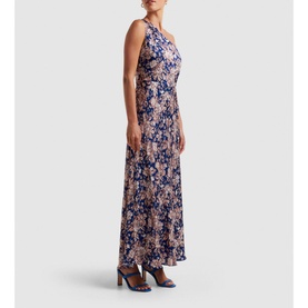Cooper Asymmetrical Satin Dress