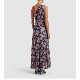 Cooper Asymmetrical Satin Dress