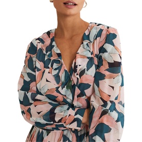 Averie Floral Print Maxi Dress