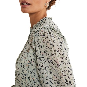 Harlow Ditsy Floral Tiered Dress