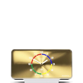 Planet Mantel Clock White