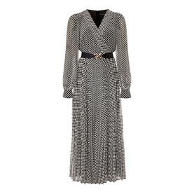 Carmen Check Maxi Dress