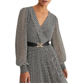 Carmen Check Maxi Dress