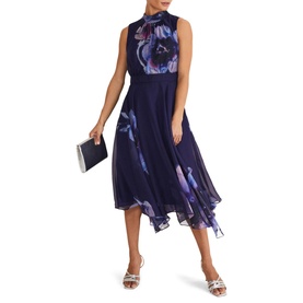 Lucinda Floral Chiffon Dress