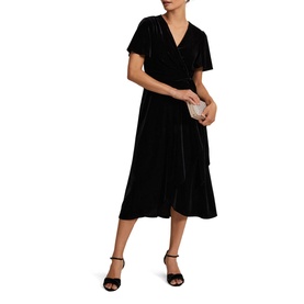 Julissa Ruffle Wrap Dress