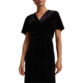 Julissa Ruffle Wrap Dress