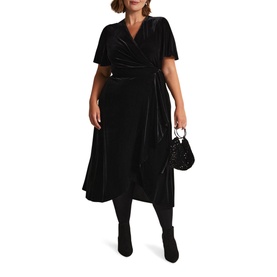 Julissa Ruffle Wrap Dress