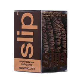 Four Pack Silk Skinny Scrunchies