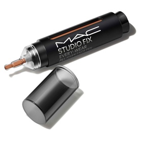 MAC Studio Fix Every-Wear All-Over Face Pen concealer, 12ml, shown uncapped revealing a medium-tan shade felt-tip applicator tip