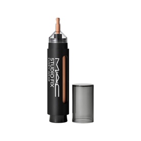 MAC Studio Fix Every-Wear All-Over Face Pen, 12ml concealer pen in medium-tan shade with twist applicator and cap removed