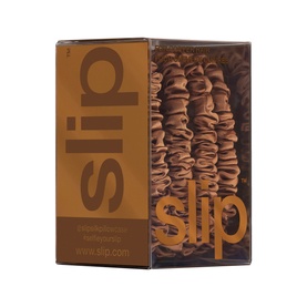 Four Pack Silk Skinny Scrunchies