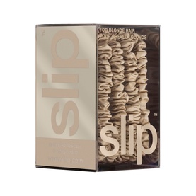 Four Pack Silk Skinny Scrunchies