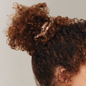 Four Pack Silk Skinny Scrunchies