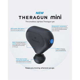 Theragun Mini Portable Percussive Therapy Massage Gun (2nd Generation)