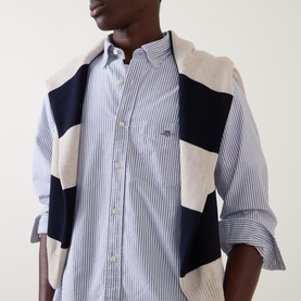 Oxford Banker Stripe Shirt