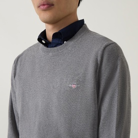 Classic Cotton Crew Neck Sweater