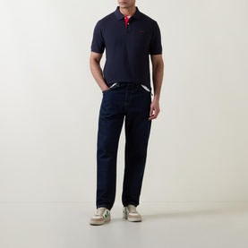 Logo Pique Polo Shirt