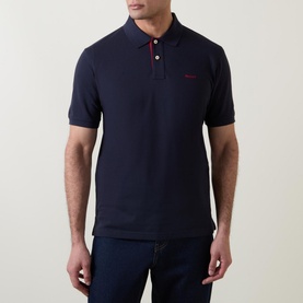 Logo Pique Polo Shirt
