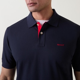 Logo Pique Polo Shirt