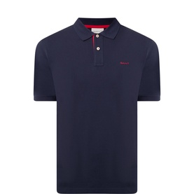 Logo Pique Polo Shirt