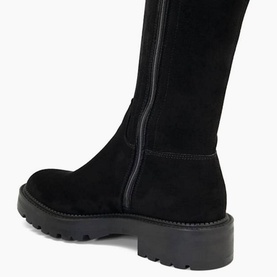 Thorne Suede Flat Over-The-Knee Boots