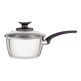 Allegra Stainless Steel Sauce Pan With Triple-Ply Bottom 1.5L