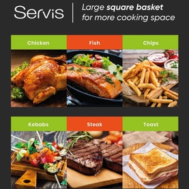 5 Litre Servis Airfryer