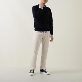 Classic Cotton Crew Neck Sweater