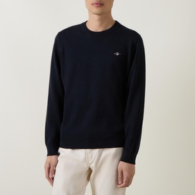 Classic Cotton Crew Neck Sweater