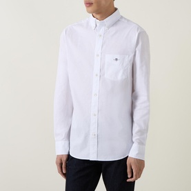 Shield Logo Poplin Regular Fit Shirt