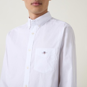 Shield Logo Poplin Regular Fit Shirt