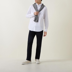Shield Logo Poplin Regular Fit Shirt