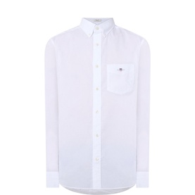 Shield Logo Poplin Regular Fit Shirt