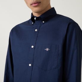 Shield Logo Poplin Regular Fit Shirt