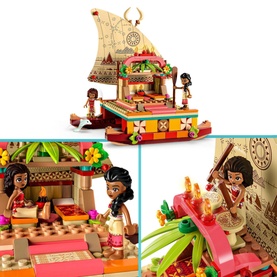 Moana's Wayfinding Boat